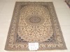 Hand knitted Medallion Turkish knots carpet 5X8foot high quality low price handknotted persian silk rug