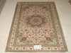 Hand knitted Medallion Turkish knots carpet 5X8foot high quality low price handknotted persian silk rug