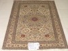 Hand knitted Medallion Turkish knots carpet 5X8foot high quality low price handknotted persian silk rug