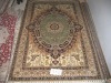 Hand knitted Medallion Turkish knots carpet 5X8foot high quality low price handknotted persian silk rug