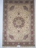 Hand knitted MedallionTurkish knots Medallion carpet 6X9 foot high quality low price handknotted persian silk rug