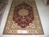 Hand knitted MedallionTurkish knots carpet 5X8foot high quality low price handknotted persian silk rug