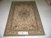Hand knitted Turkish knots Medallion carpet 5X8foot high quality low price handknotted persian silk rug