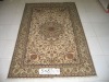 Hand knitted Turkish knots Medallion carpet 5X8foot high quality low price handknotted persian silk rug