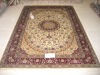 Hand knitted Turkish knots Medallion carpet 6X9 foot high quality low price handknotted persian silk rug