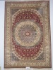 Hand knitted Turkish knots Medallion carpet 6X9 foot high quality low price handknotted persian silk rug