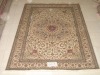 Hand knitted Turkish knots Medallion carpet 6X9 foot high quality low price handknotted persian silk rug