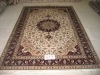 Hand knitted Turkish knots Medallion carpet 6X9 foot high quality low price handknotted persian silk rug