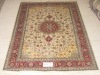 Hand knitted Turkish knots Medallion carpet 6X9 foot high quality low price handknotted persian silk rug