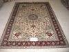 Hand knitted Turkish knots Medallion carpet 6X9 foot high quality low price handknotted persian silk rug