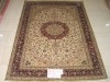 Hand knitted Turkish knots Medallion carpet 6X9 foot high quality low price handknotted persian silk rug