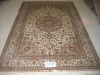 Hand knitted Turkish knots Medallion carpet 6X9 foot high quality low price handknotted persian silk rug