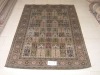 Hand knitted Turkish knotsOne sided carpet 6X9 foot high quality low price handknotted persian silk rug