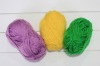 Hand knitting acrylic yarn