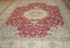 Hand knotted silk&wool carpets/rugs