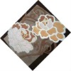 Hand-tufted modern design carpet