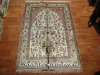 Hand-woven Persian Silk Carpet & Rug (Pure Silk)