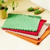 Hand woven cotton plain coloured mat