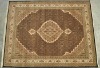 Handknotted persian carpet