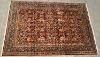 Handknotted woollen persian carpet