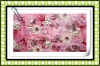 Handmade Applique embroidery fabric for evening dress