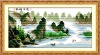 Handmade Beautiful Landscape Embroidery Works