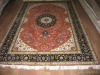 Handmade Silk Persian Rugs+Persian Rugs+Hand Knotted Pure Silk Rugs+Area Silk Rugs+6X9 foot