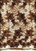 Handmake fabric embroidery with beads for dress