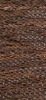 Handwoven leather rugs