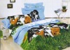 Happy Dog Family!100%Combed Cotton  Reactive Printed Kids Bedding