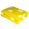 Heart Design Coral Fabric Baby Blankets Size 150*200cm