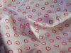 Heart Printed  Fabric / fabric material
