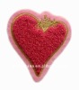Heart sharp chenille badge