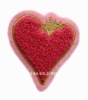 Heart sharp chenille badge