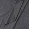 Heather grey yarn dyed ponte di roma knit fabric