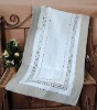 Hemstitch Drawnwork Table Runner