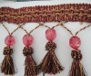 High Quality Fashion Curtain Tassel trim and fringe