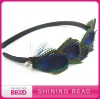 High Quality Newest Style Peacock Feather Headband