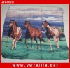High Quality Soft And Colorful Cow Fleece Blanket