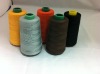High performance polyester sewing thread