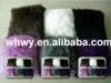 High pile faux fur plush fabric