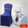 High quality 220GSM spandex/lycra chair cover for wedding with reinforced pocket leg