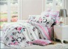 High quality Comfortable silk 4 pcs bedding set