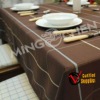 High quality Solid PE elegant table cloth