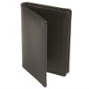 High quality Three views Genuine Leather menu cover