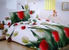 High-quality beautiful tulip 4pcs bedding set/duvet cover