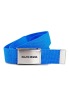 High quality blue plain military canvas belt with competitive price