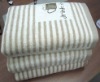 High quality cotton Yarn dyed jacquard bath towel