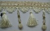 High quality curtain beaded tassel fringe