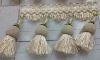 High quality fashion curtain beaded tassel fringe